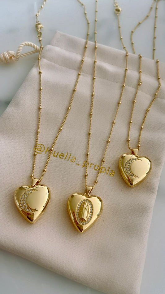 Cadena con Medallon vintage para personalizar con foto