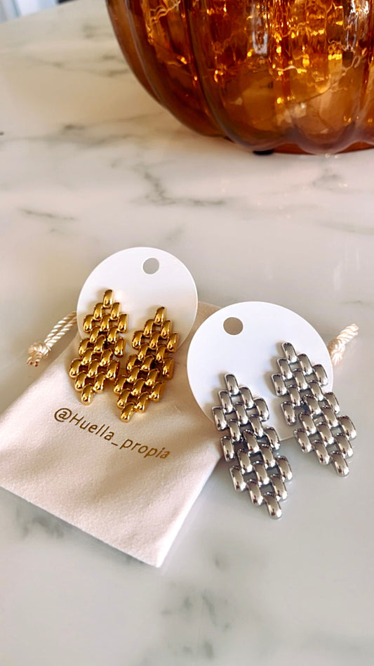 Aretes estilo Cartier