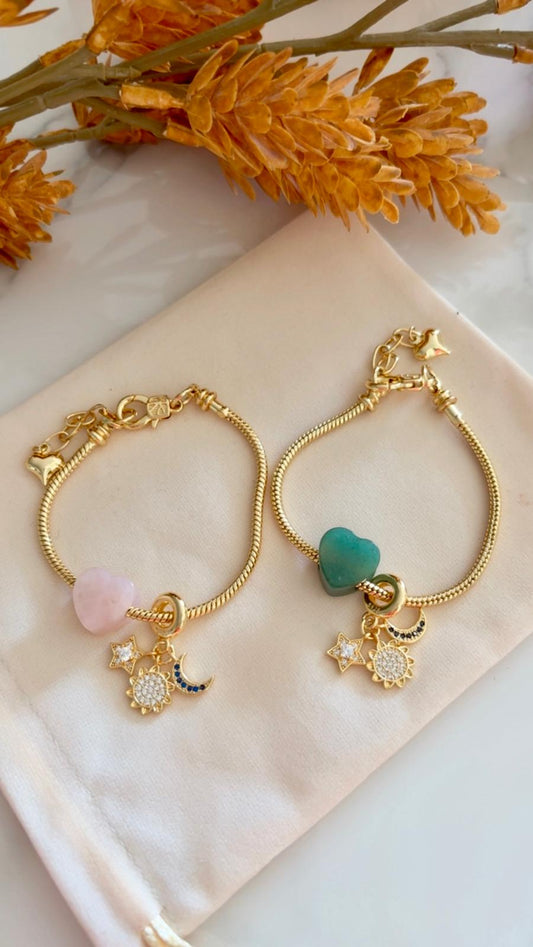 Brazalete activar energía con colgante