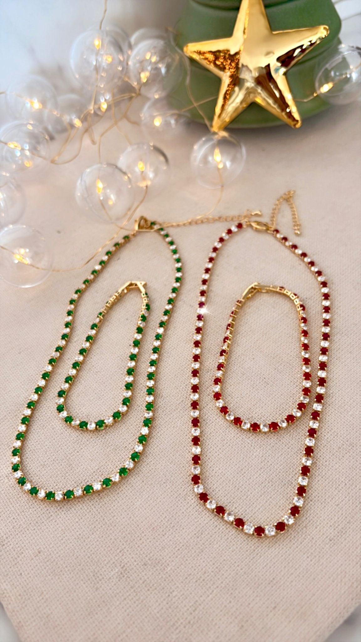 Tennis en pedrería colores