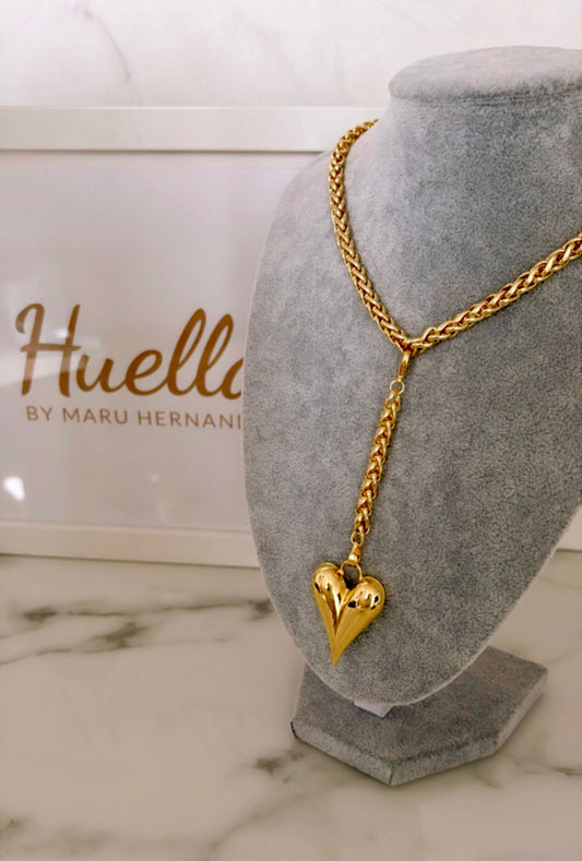 Collar corazón 2 en 1