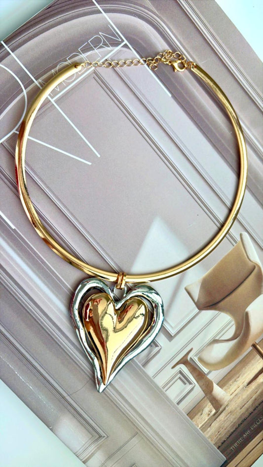 Collar Gargantilla Corazón