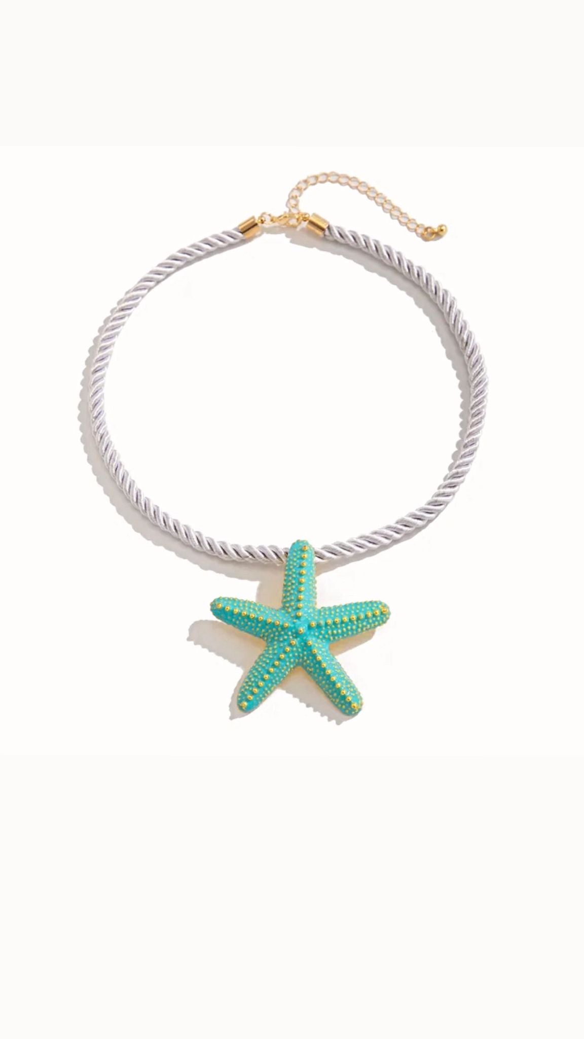 Collar cordón estrella de Mar