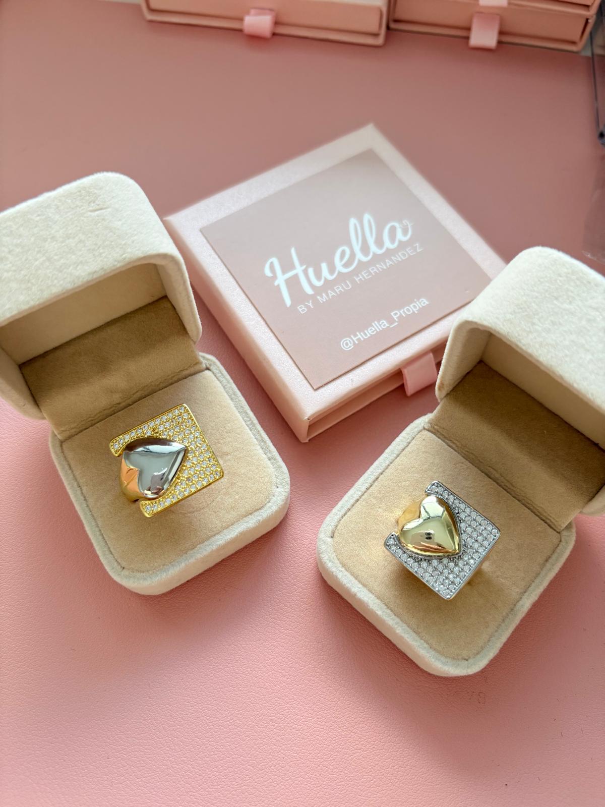 Anillo Corazón iluminado