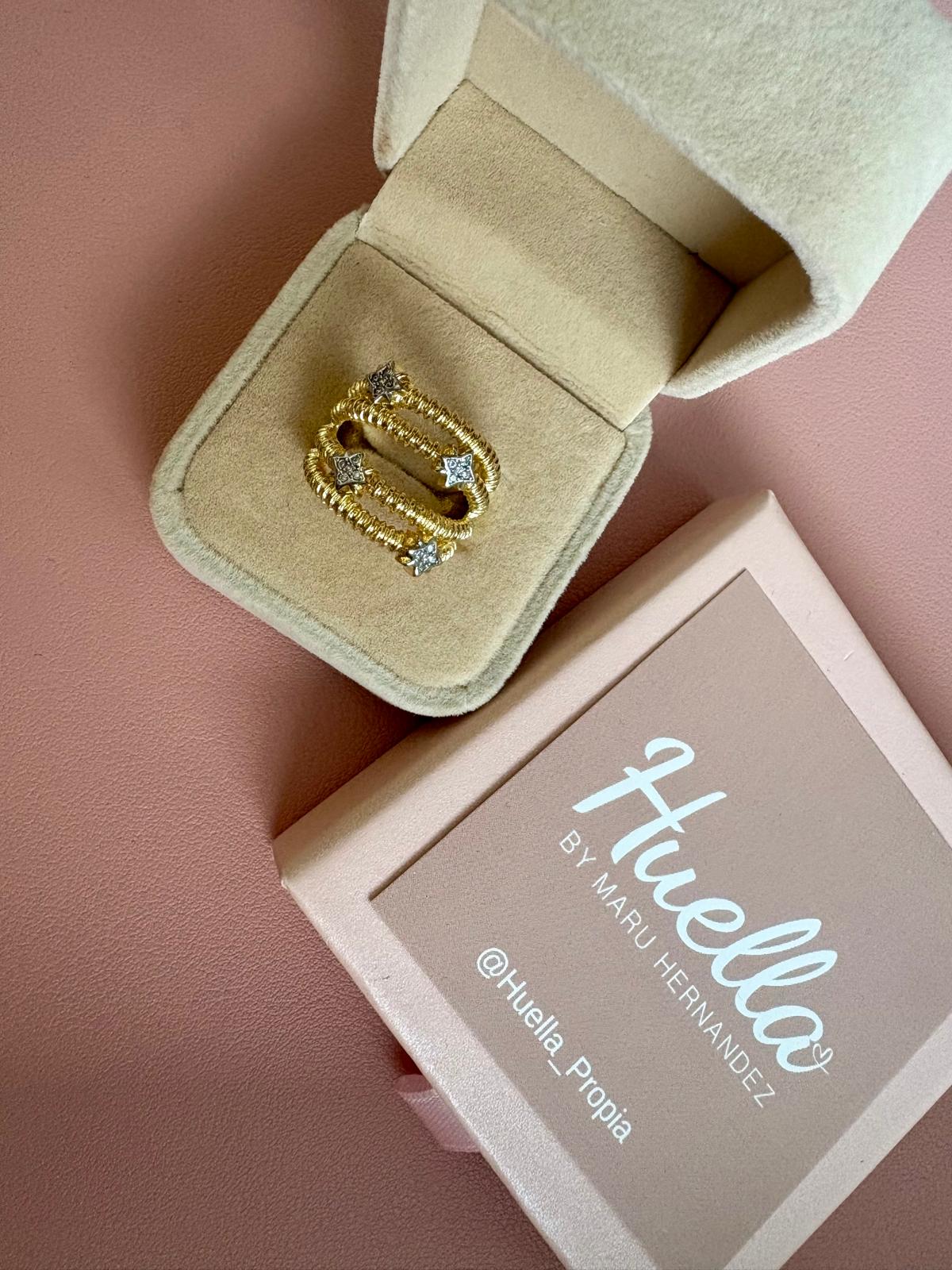 Anillo cielo estrellado