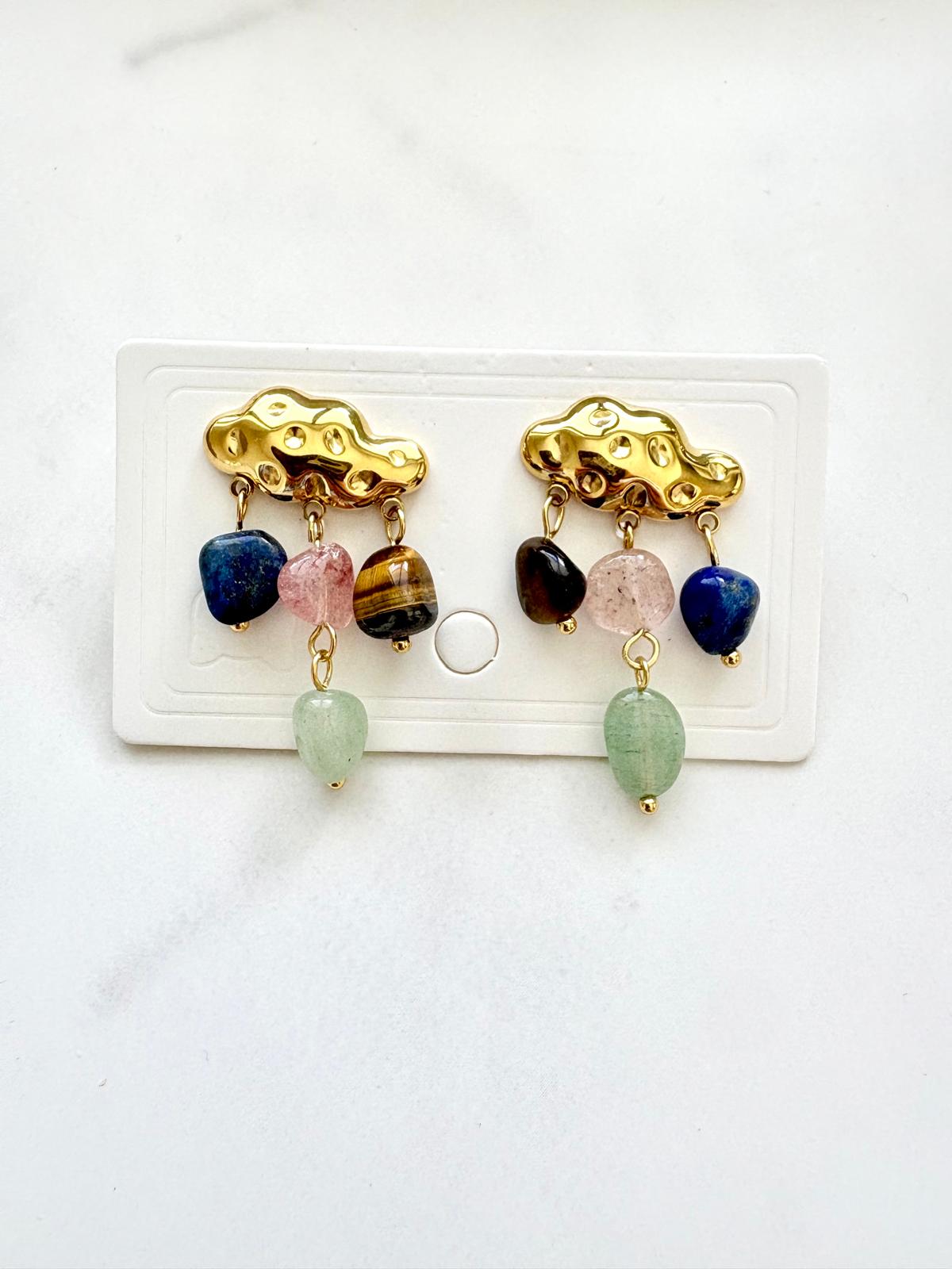 Aretes Nubes llenas de Sueños