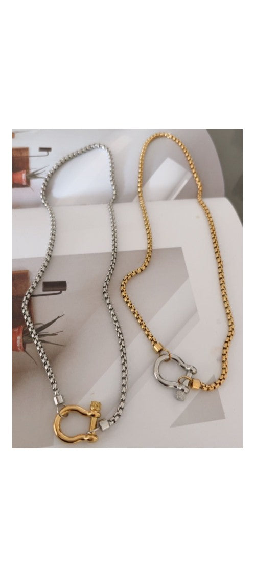 Cadena broche unisex