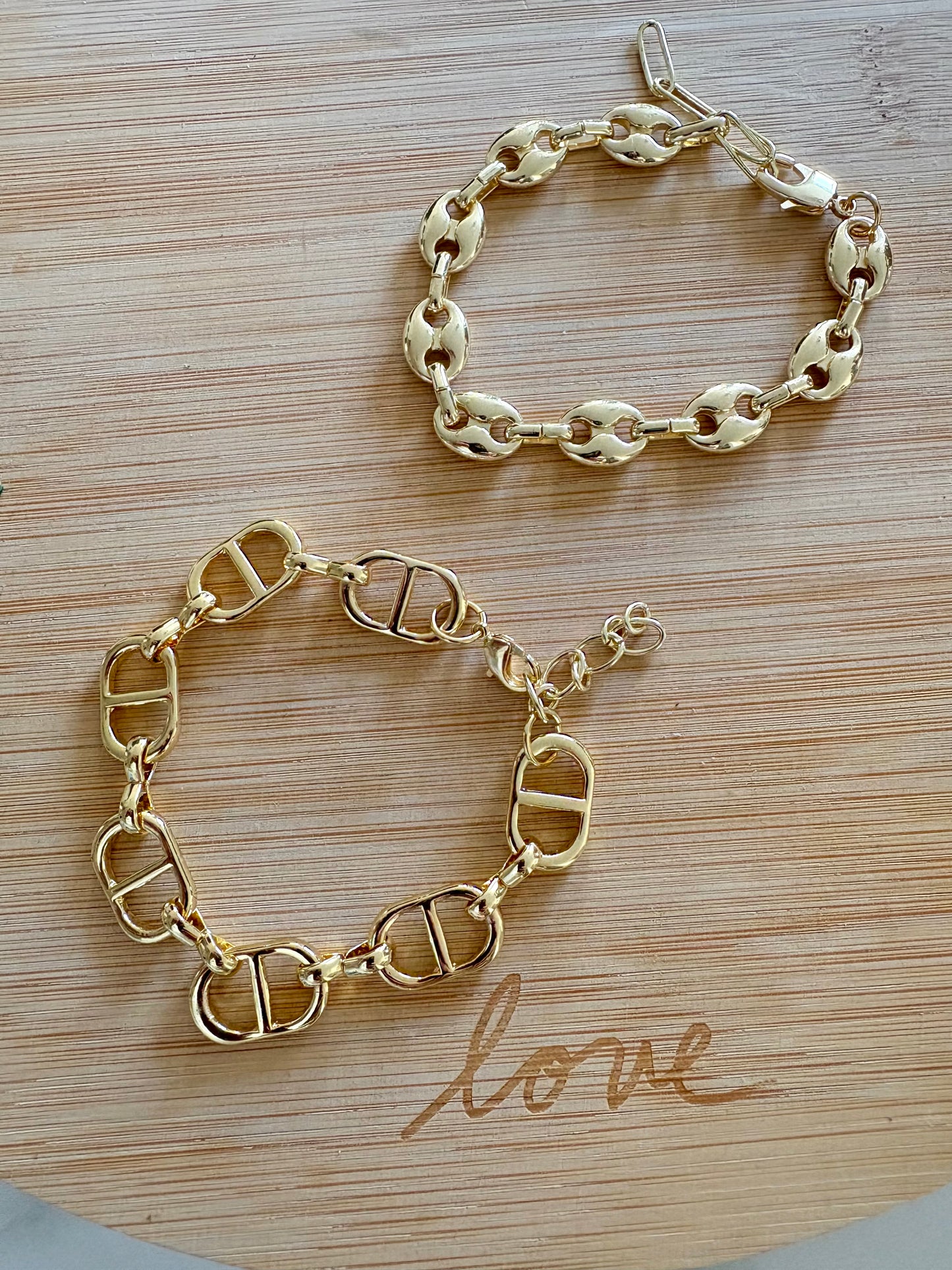 Brazaletes estilo Dior y Gucci