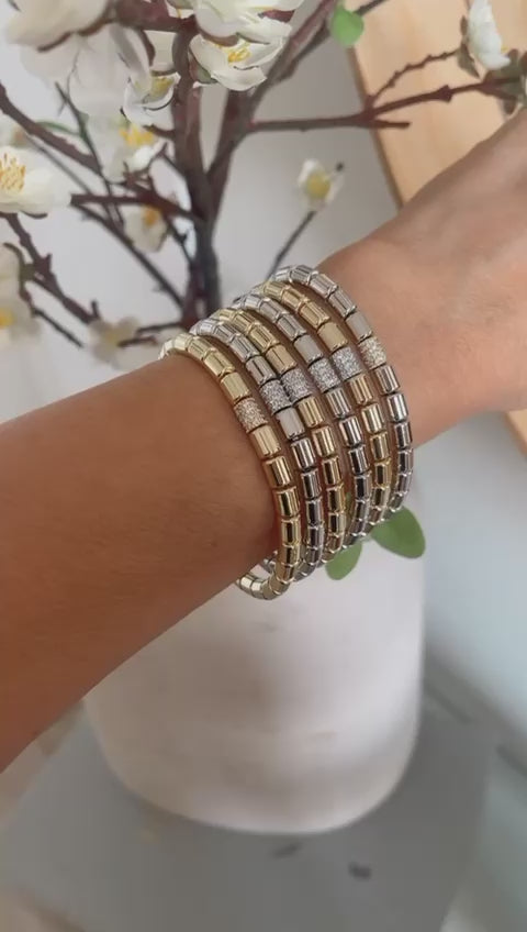 Brazalete  Elástico Toque Pedrería