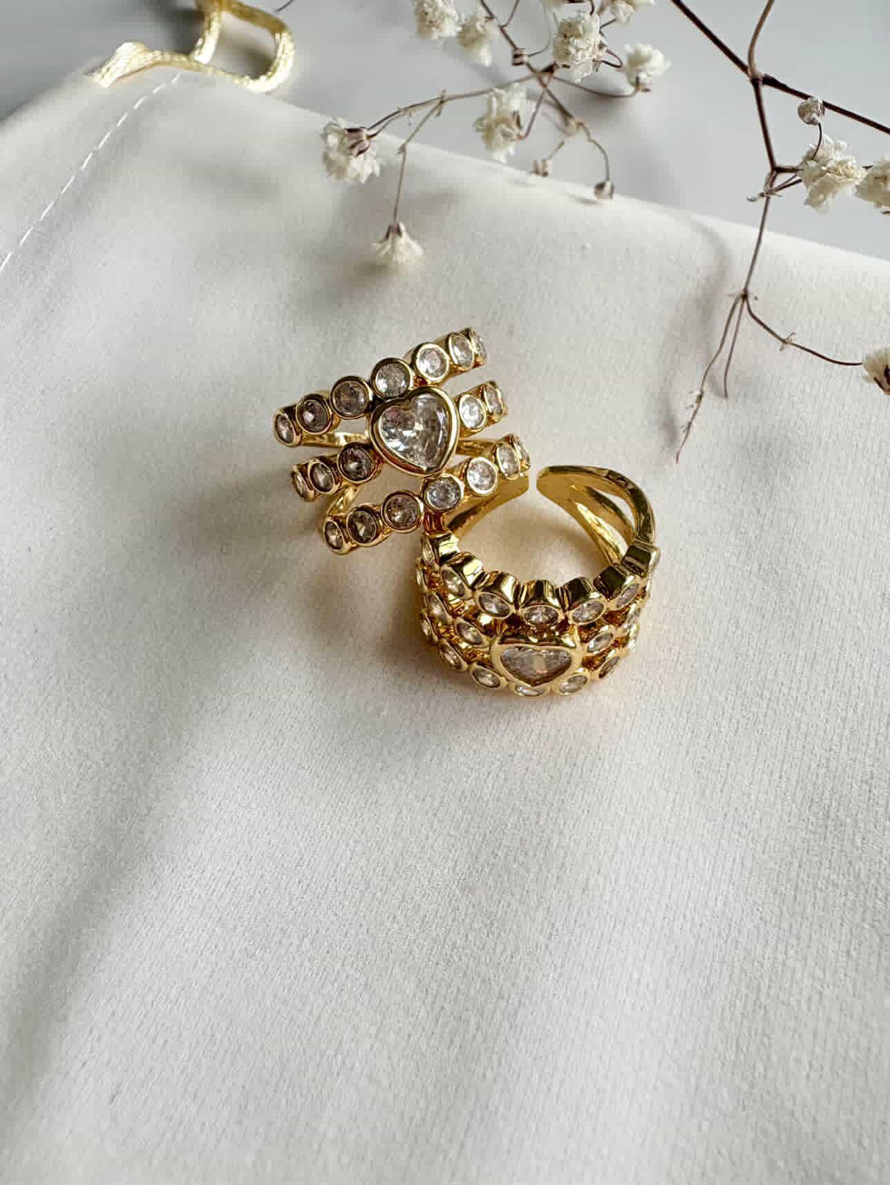 Anillo Corazón brillo