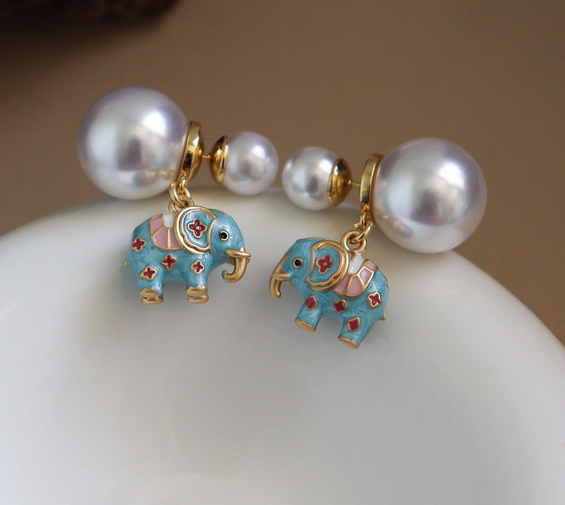Aretes diseño Elefante