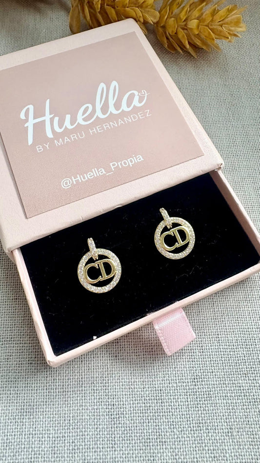 Aretes estilo Dior
