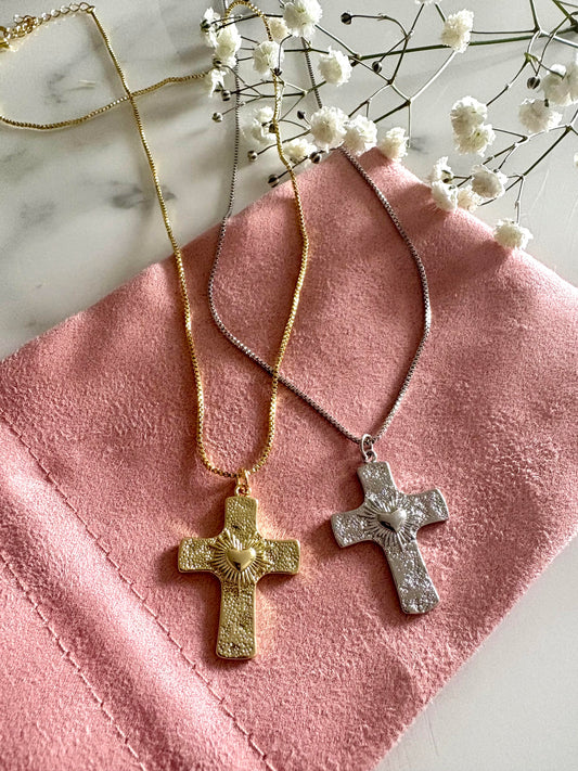 Cadenas Cruz Corazón