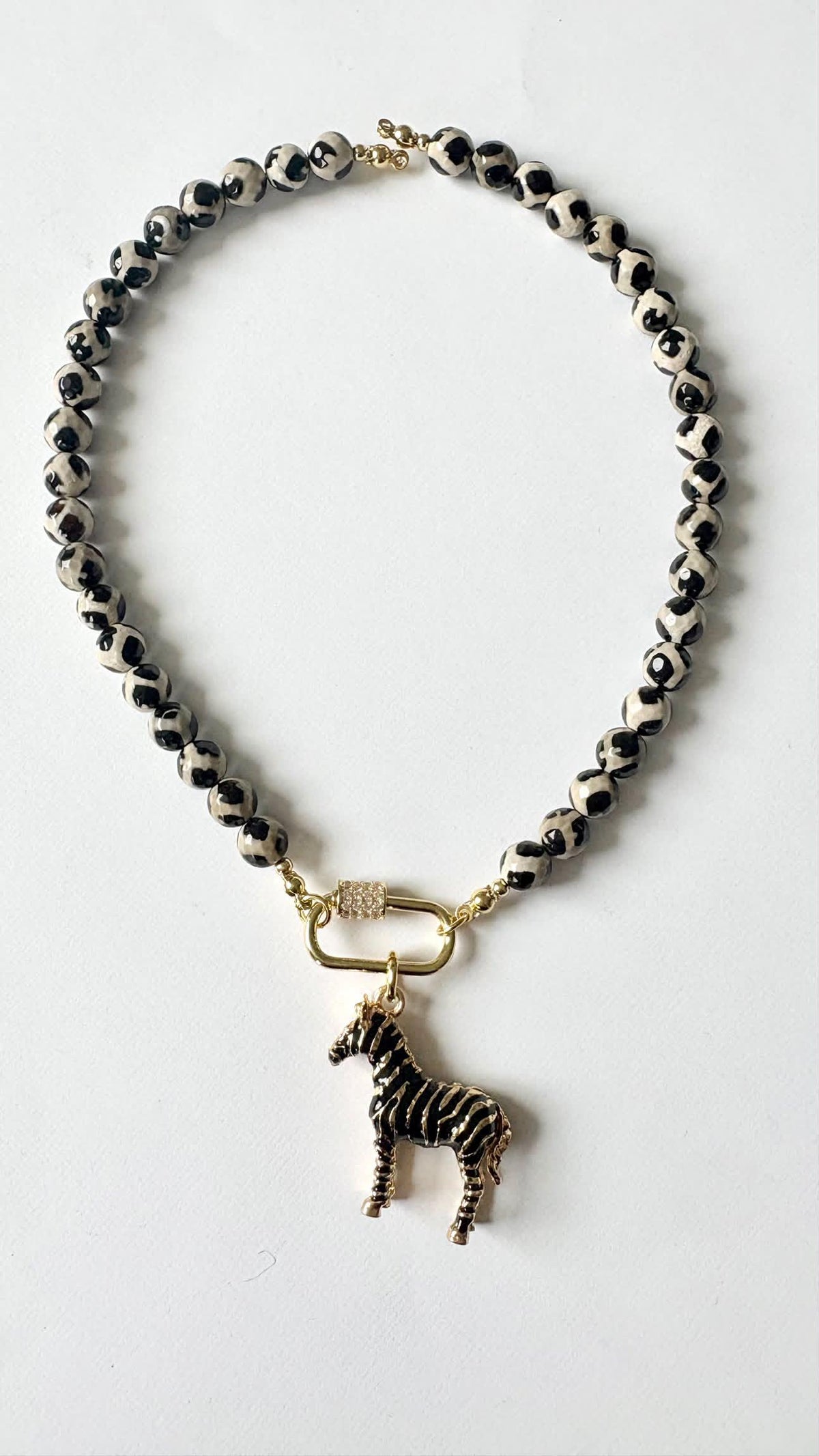 Collar Alma de zebra