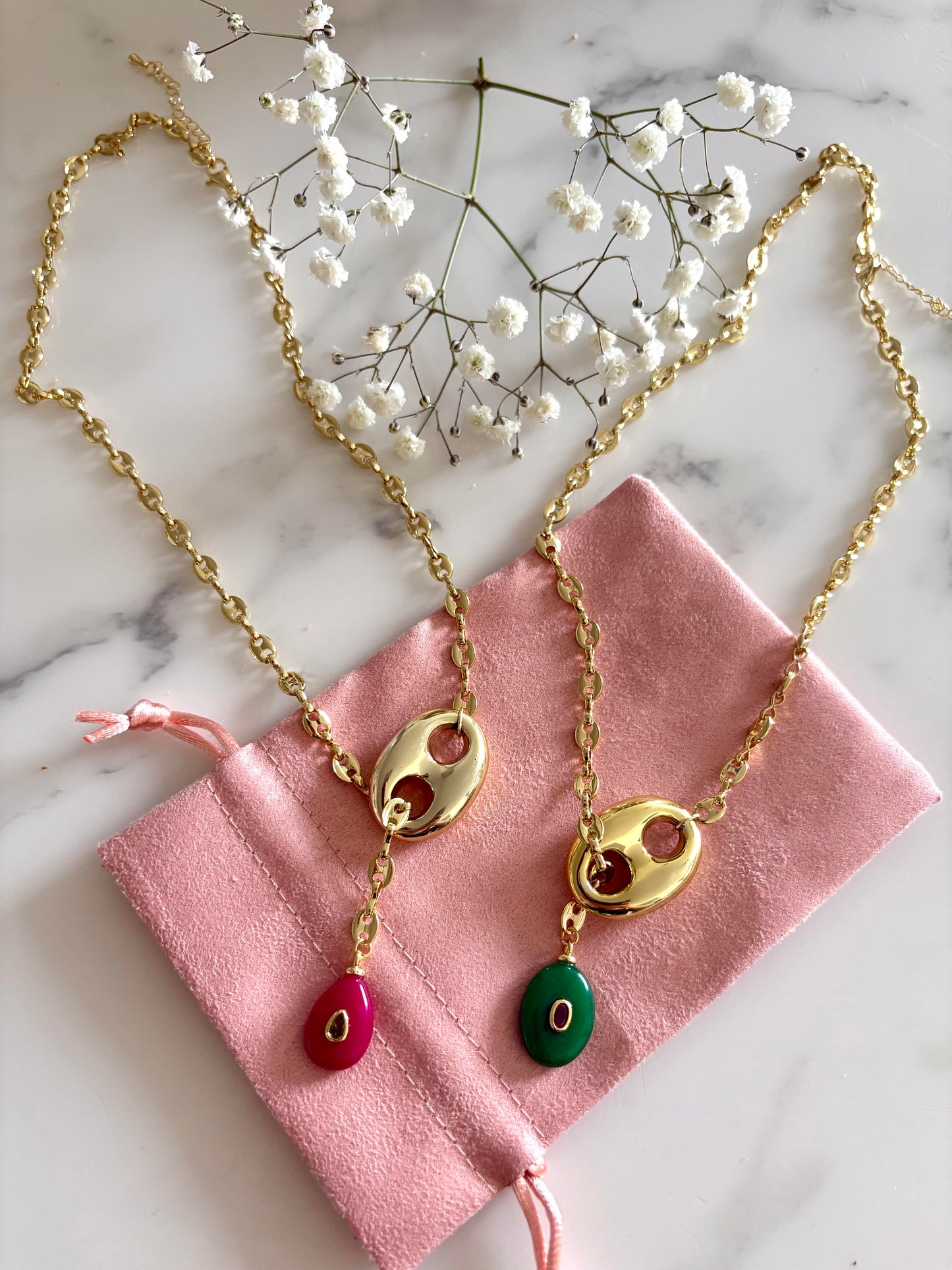 Collar Gucci con piedra