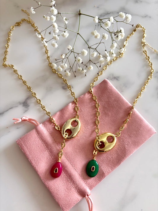 Collar Gucci con piedra