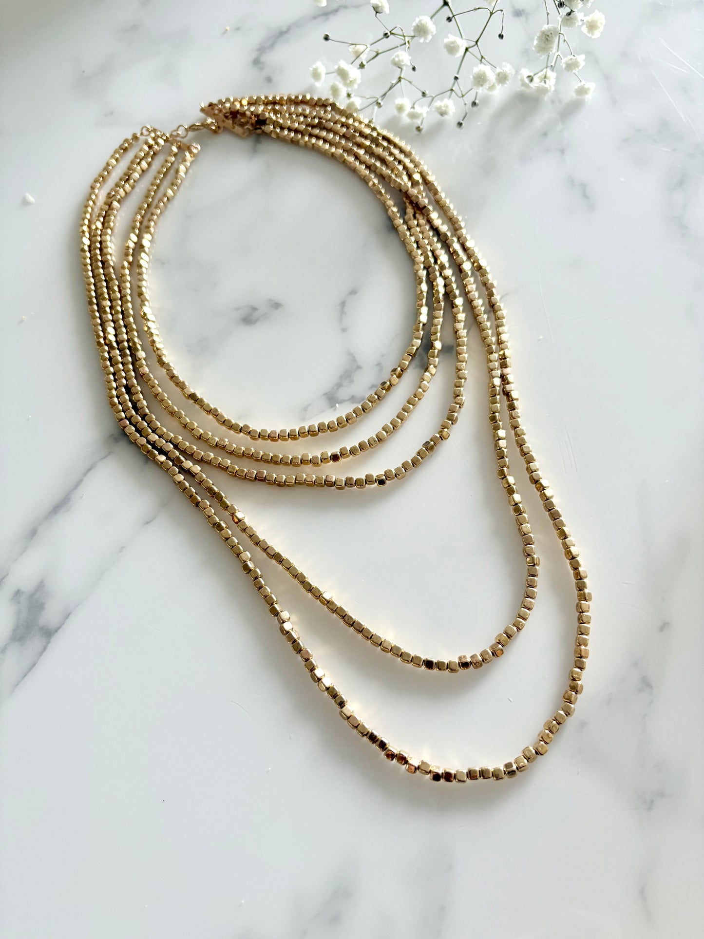 Collar varias vueltas liviano