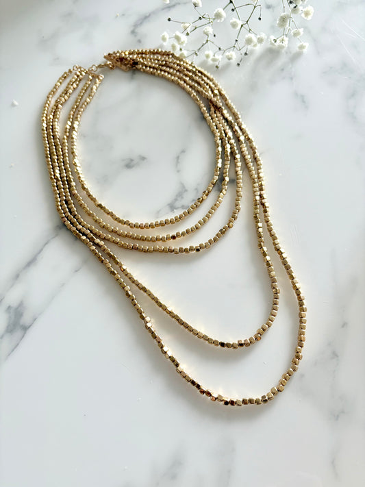Collar varias vueltas liviano