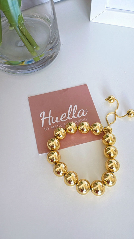 Brazalete ajustable balín grande