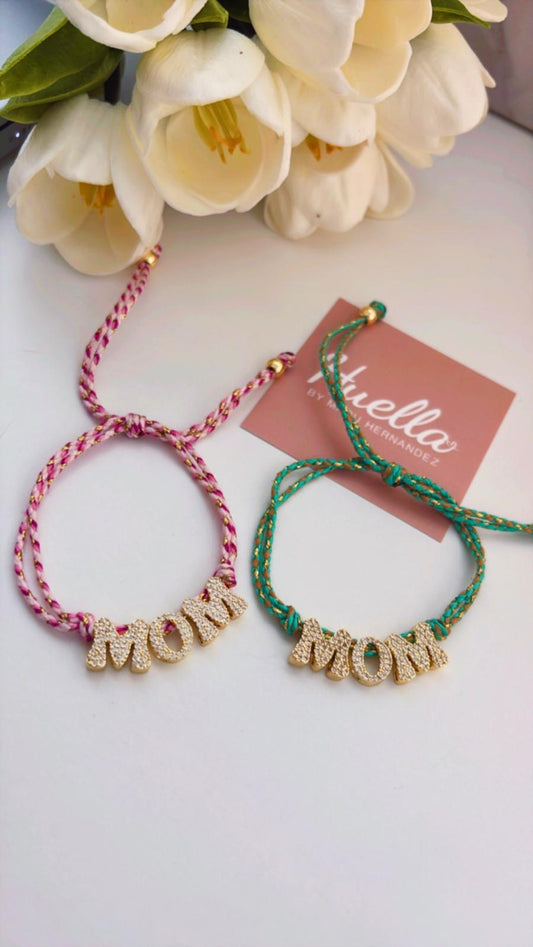 Brazalete MOM pedrería