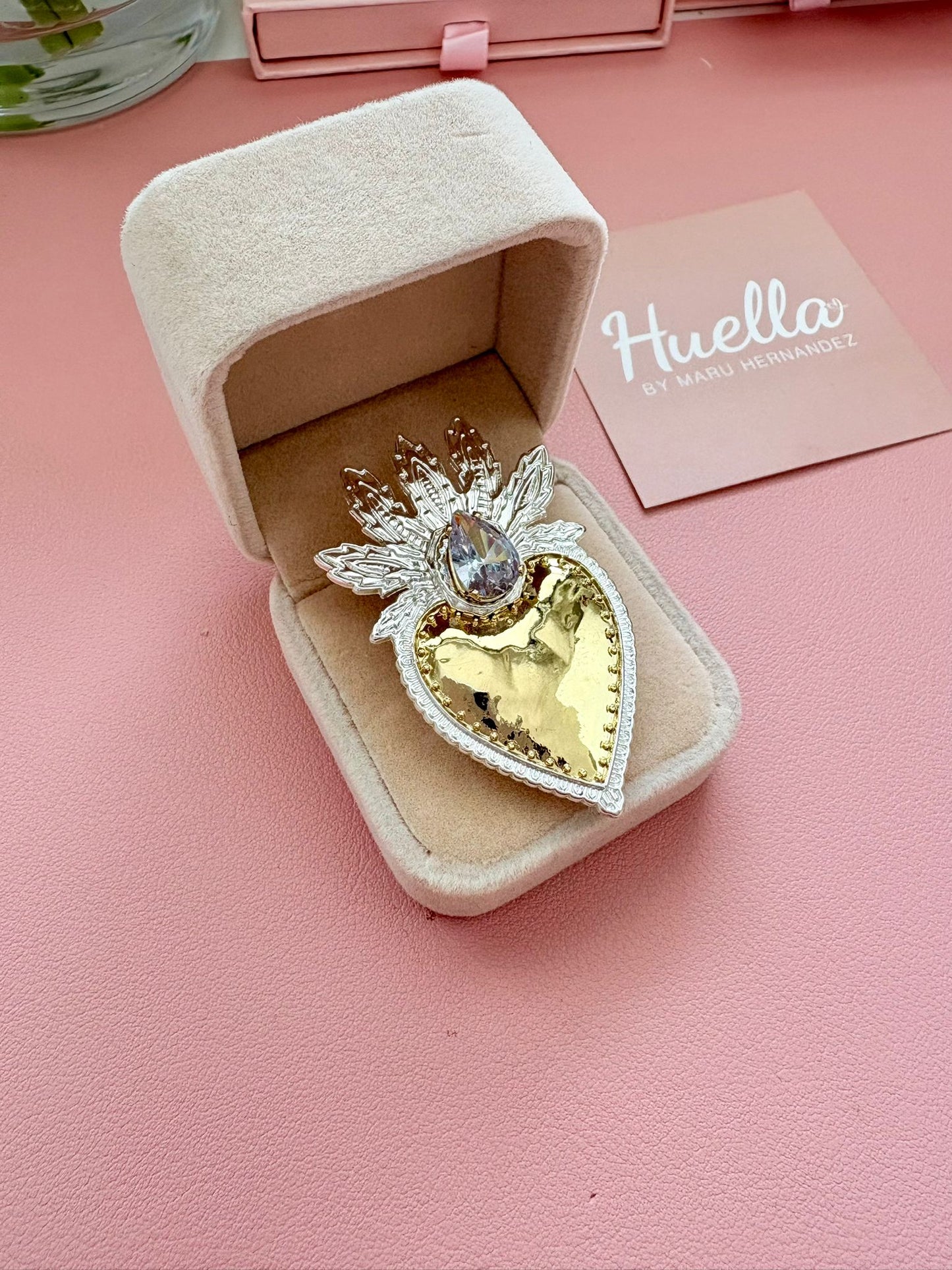 Anillo corazón Real