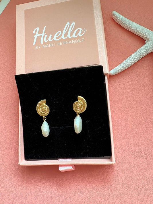 Aretes gotas de Mar