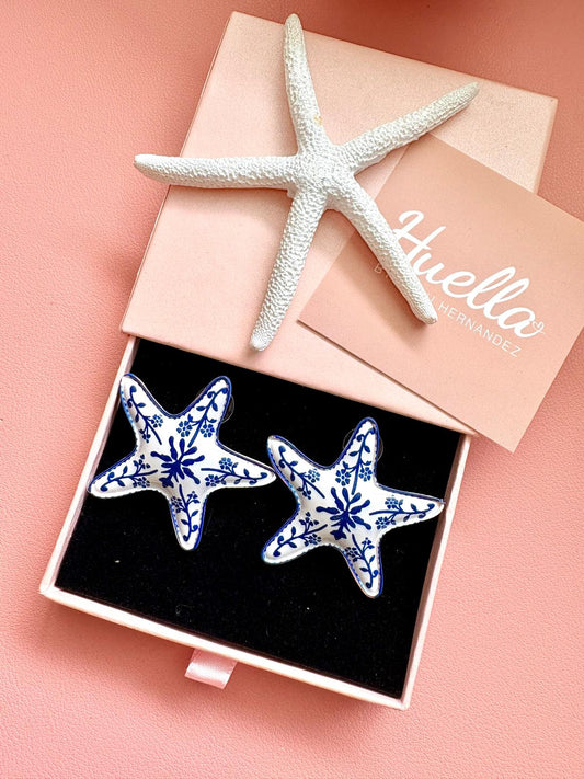 Aretes Estrellas en el Mar
