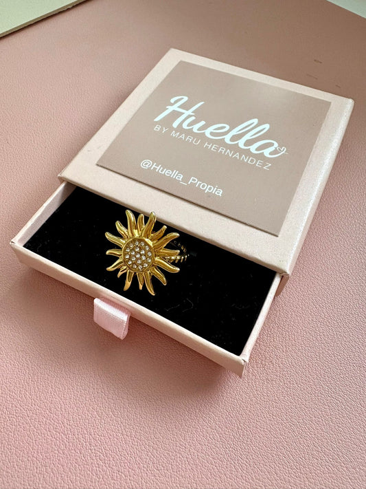 Anillo sol Radiante