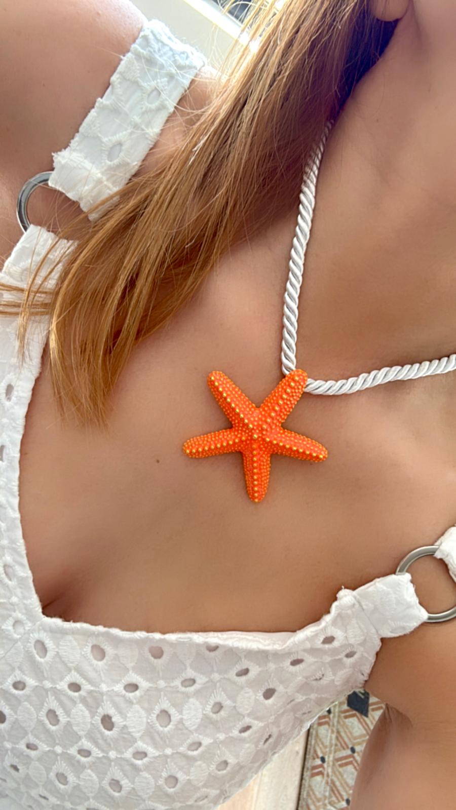 Collar cordón estrella de Mar