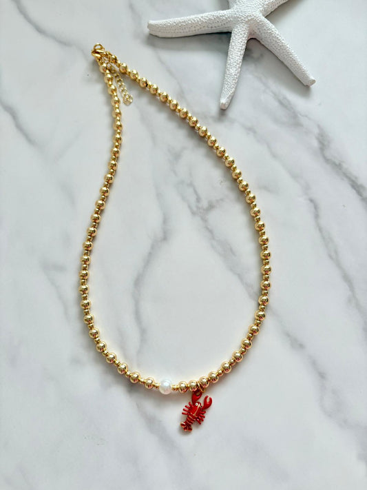 Collar balinés Mini langosta