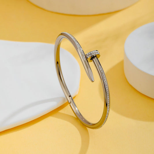 Brazalete Silver estilo Cartier