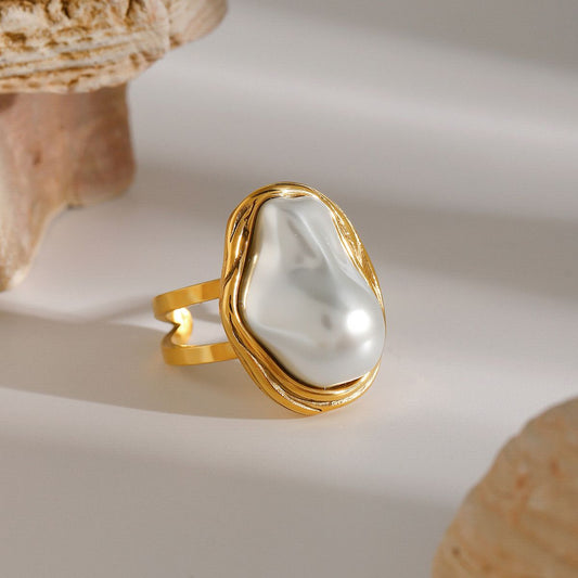 Anillo estilo barroco