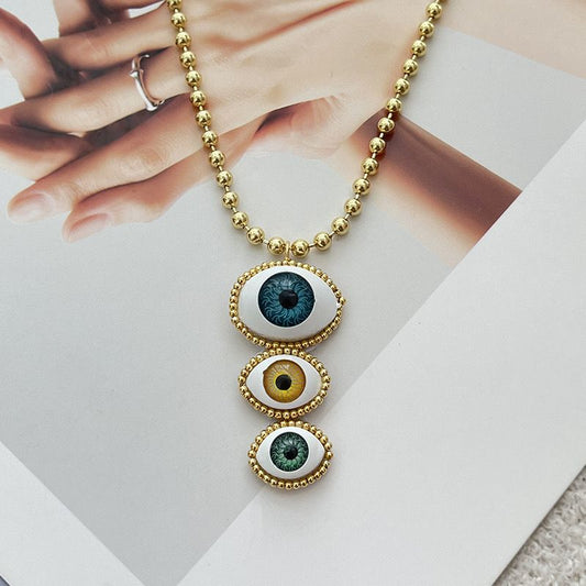 Cadena 3 ojos