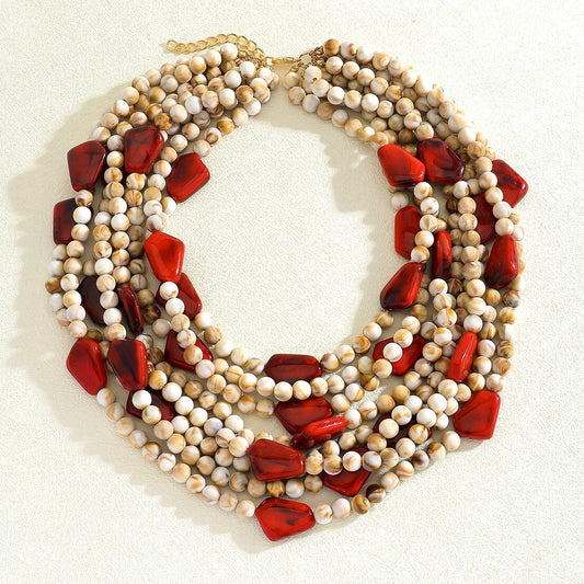 Collar de Madera varias Vueltas