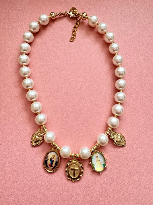Collar Charms Virgenes