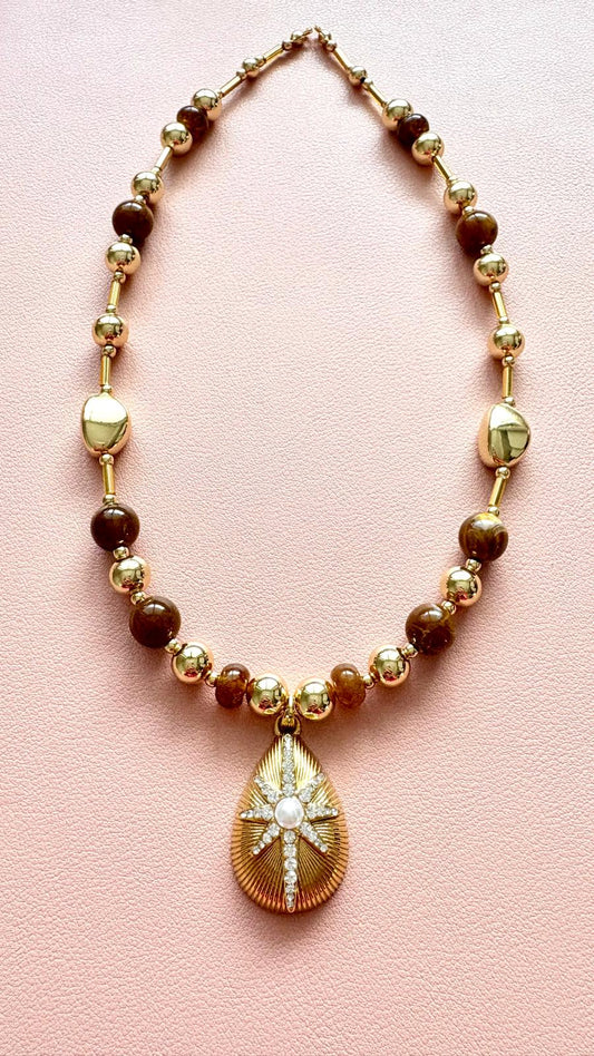 Collar gota de otoño