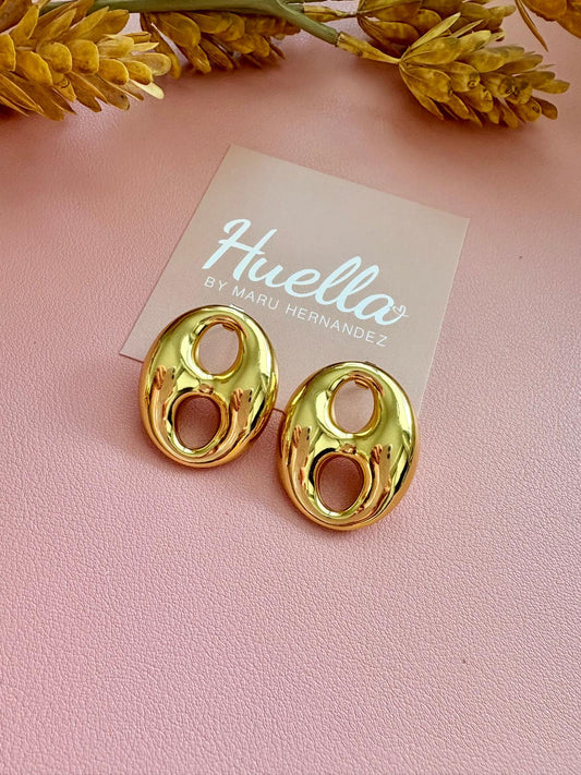 Aretes estilo Gucci grandes
