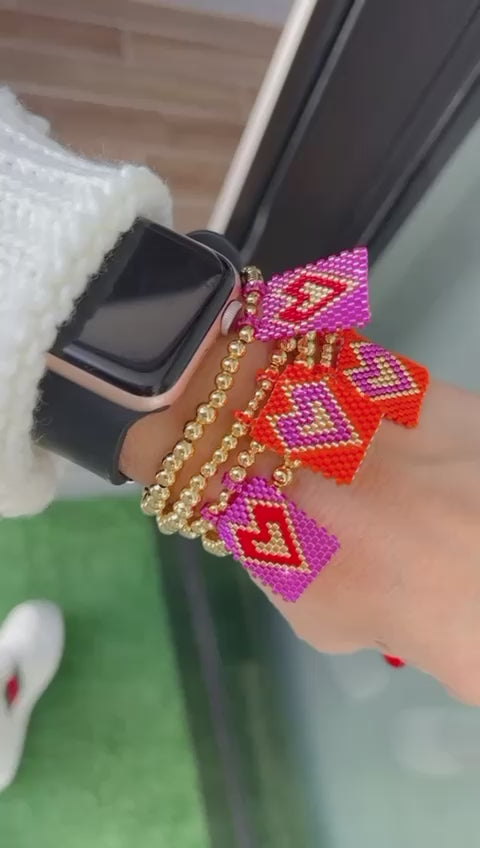 Brazalete miyuki escapularios