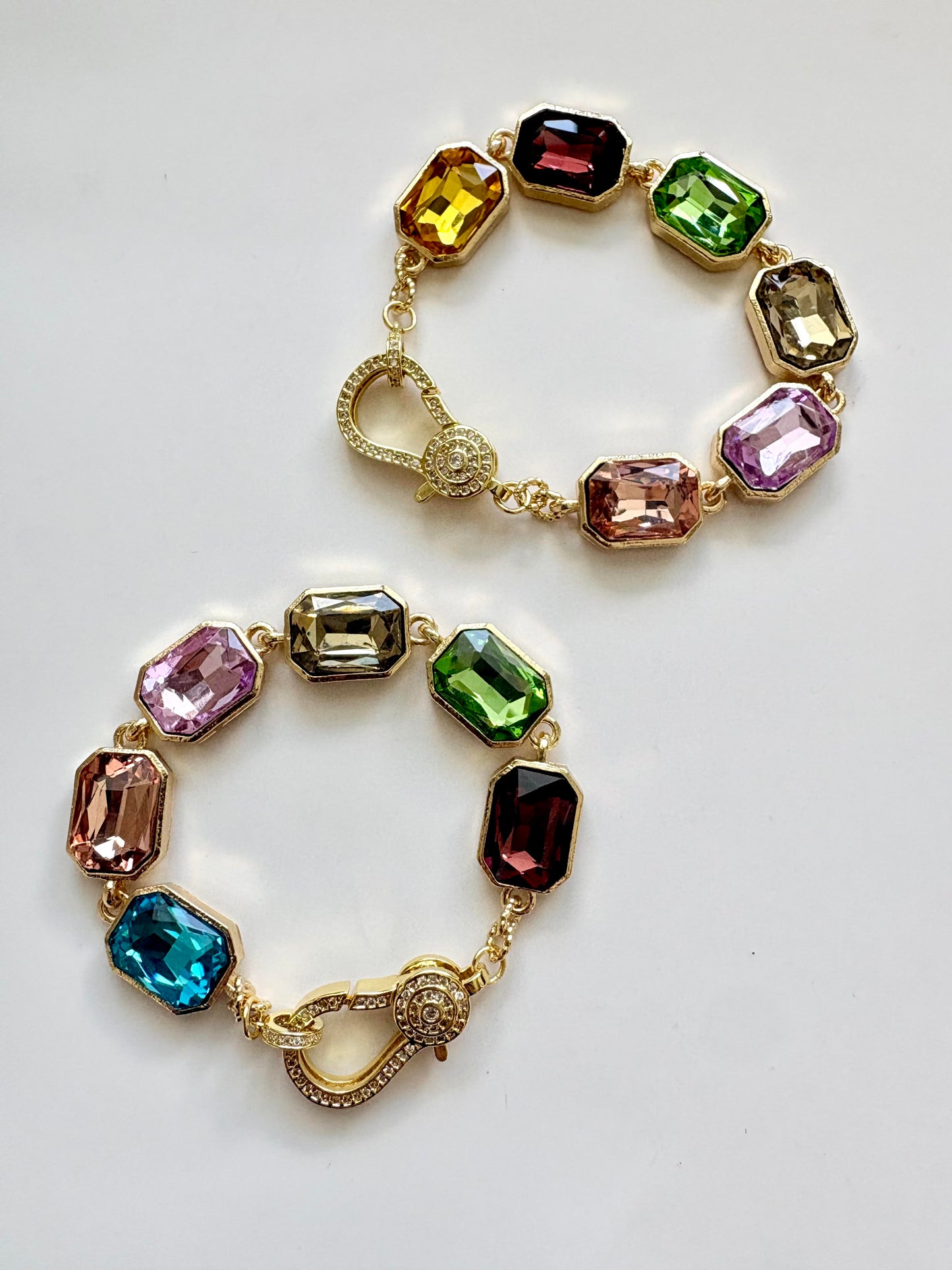 Brazaletes lujo colores